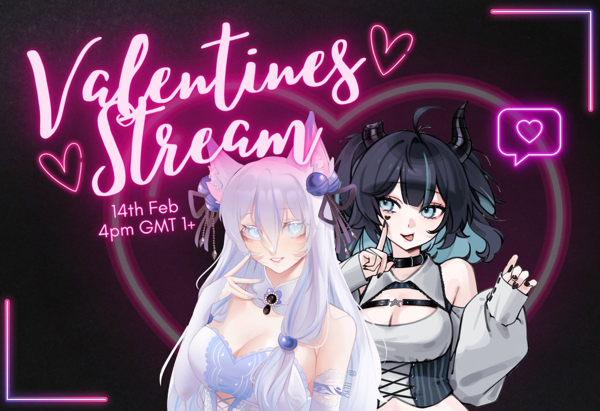 Ahhhh 

I’m so EXCITED to finally be able to say that I’ll be streaming with <a href="/Ayanarinashi/">Ayanari💙😈</a> tomorrow at 4pm GMT 1+ 

We shall be having a Phasmophobia date and I will protect Aya from the demons 

Hope to see you guys there :3