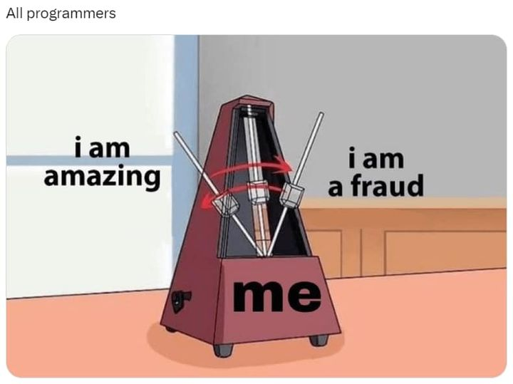 daboigbae's tweet photo. programmers every 5 minutes https://t.co/dhqiZpXS4G