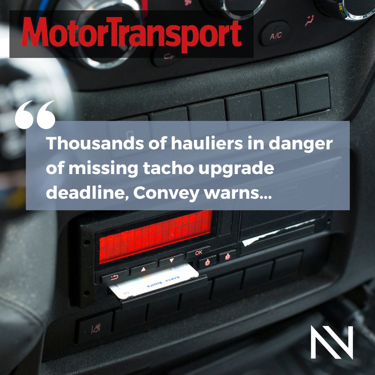Convey_Tech's tweet image. !! ATTENTION INTERNATIONAL OPERATORS!! Must-read feature highlighting the implications of the upcoming mandatory retrofitting deadlines for UK international operators - Get informed before it&apos;s too late! @Motor_Transport 
motortransport.co.uk/industry-news/…
#conveytech #motortransport news