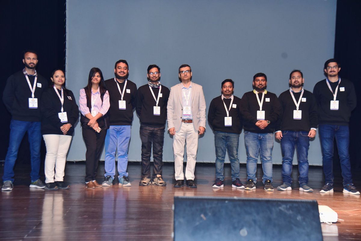 Prasun Mandal (@prasunchem) on Twitter photo Group photo of the #NaMoSBio international conference held <a href="/iiserkol/">IISER Kolkata</a> recently. Zoom in to see the leaders of the field. We missed a few in this pic!
Nine volunteers (next pic.) must be congratulated for delivering such a wonderful conference, thoroughly enjoyed by one and all. Group photo of the #NaMoSBio international conference held <a href="/iiserkol/">IISER Kolkata</a> recently. Zoom in to see the leaders of the field. We missed a few in this pic!
Nine volunteers (next pic.) must be congratulated for delivering such a wonderful conference, thoroughly enjoyed by one and all.