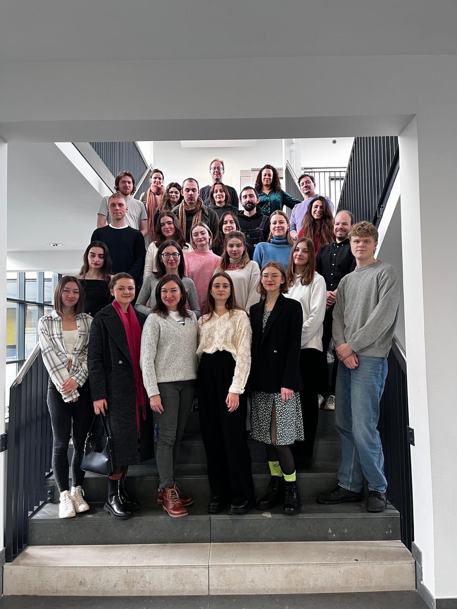 AustriaInUA's tweet photo. #ISMJ 2024 ist starting in Vienna!
During this week 20 students from 🇦🇹, 🇺🇦, 🇩🇰 ,🇬🇪 will work in five groups on their multimedia Projects. The joint topic is This is (also) Europe 🇪🇺.
ℹ️ The #ISMJ is implemented 🙏 to support of @OeAD_worldwide, BMBF 🇦🇹 and @MFA_Austria. https://t.co/0oAH7oe6ow
