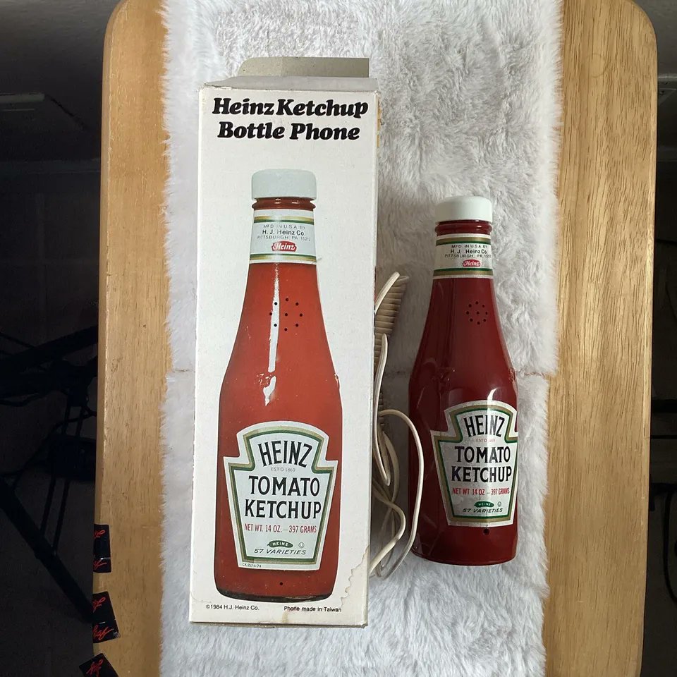 Society really lost its way when we moved away from food-based telephones