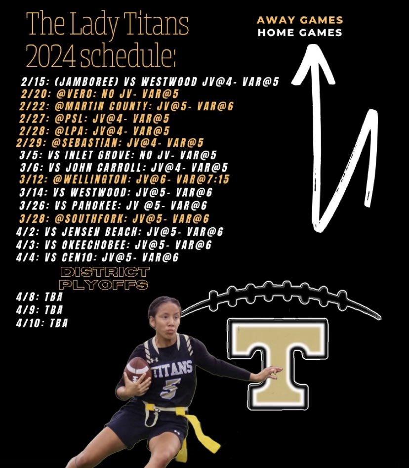 🚨🚨Schedule drop! 
Titan Born! Titan Bred!
