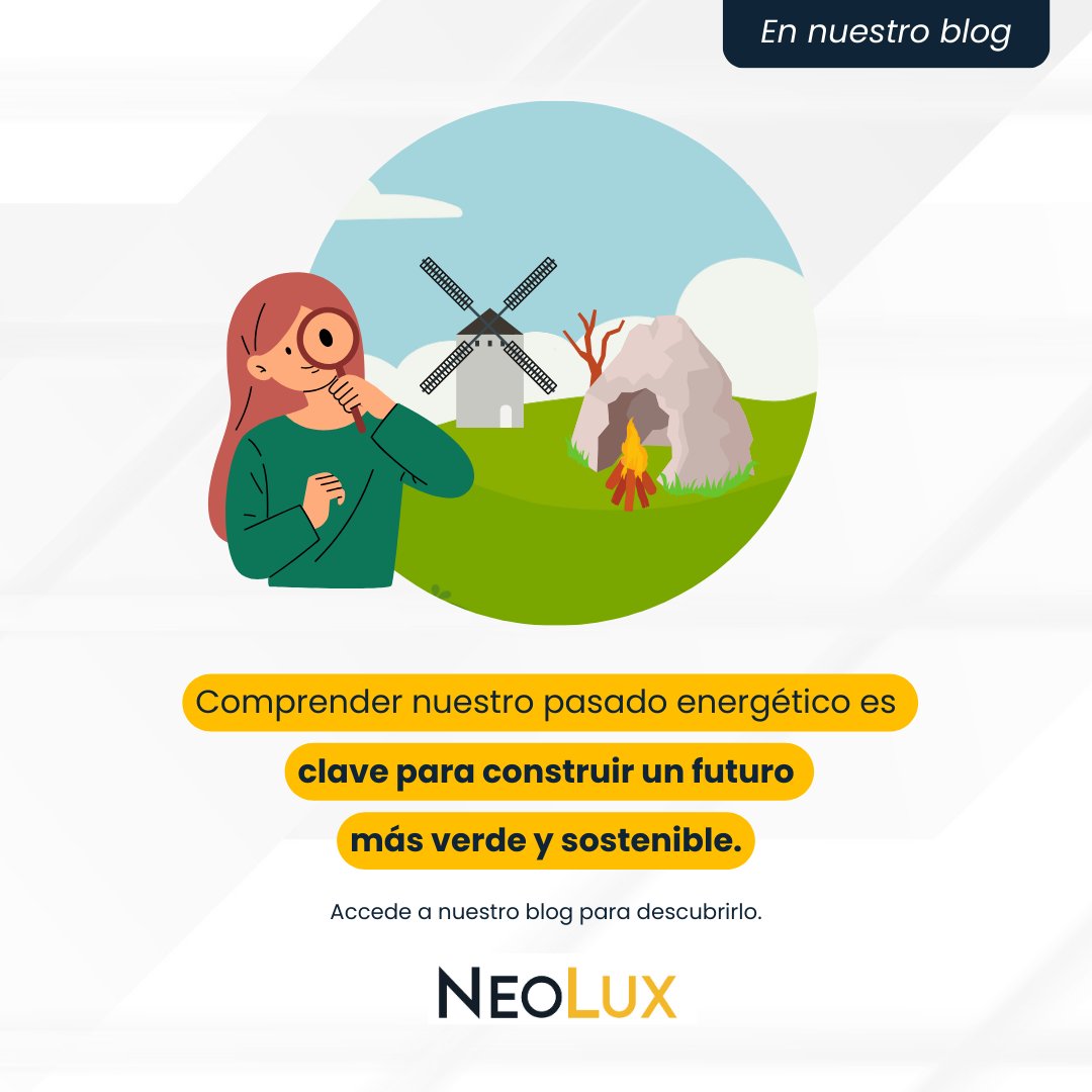 ¿Conoces la evolución de la energía y su papel en nuestro desarrollo? Desde el descubrimiento del fuego 🔥 hasta las energías renovables ♻️, descubre cómo podemos continuar avanzando de la mano de la sostenibilidad. shorturl.at/blprC

#EnergíaRenovable #SalvemosElPlaneta