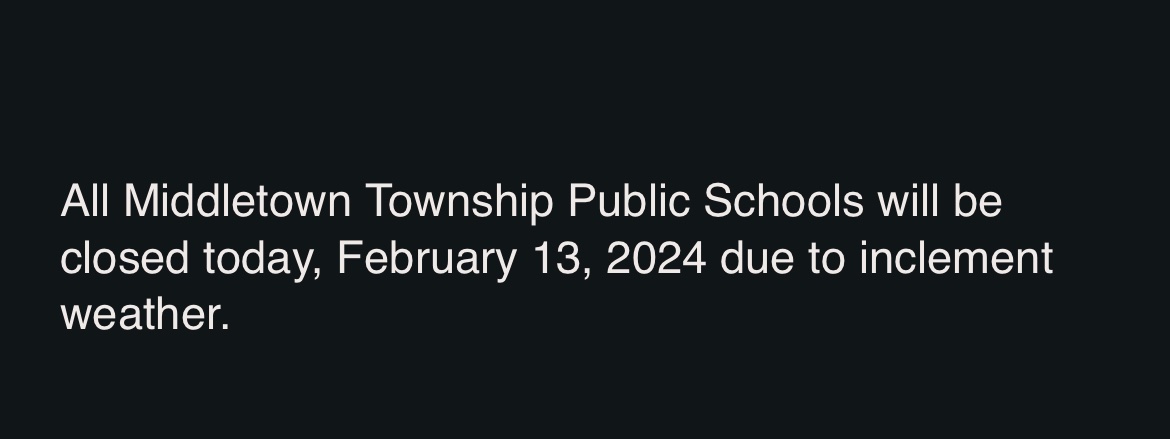 Enjoy the snow day all!! ❄️ See you tomorrow!!