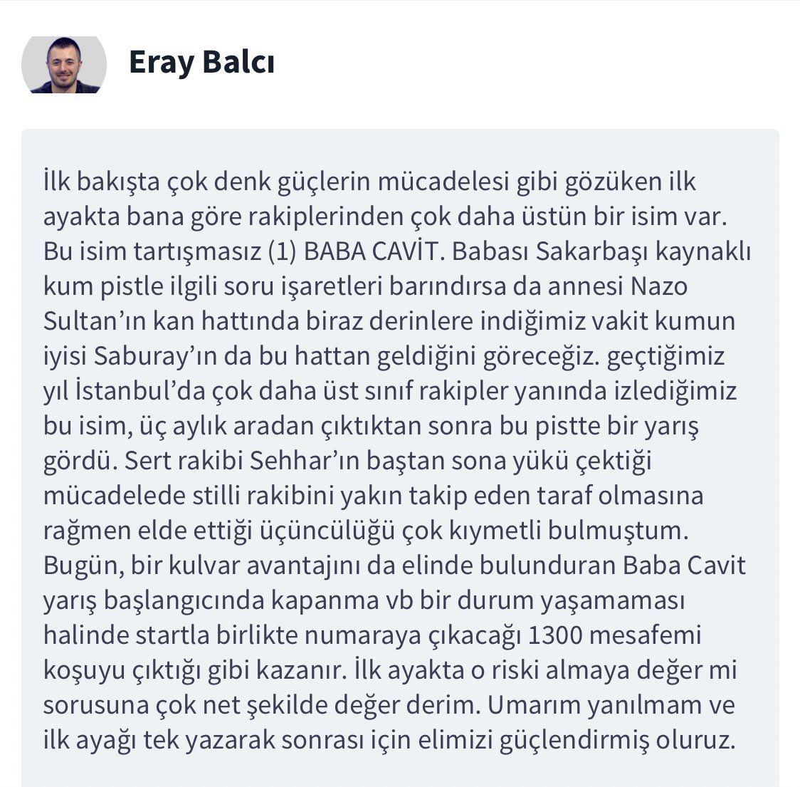 Eray Balcı tweet media