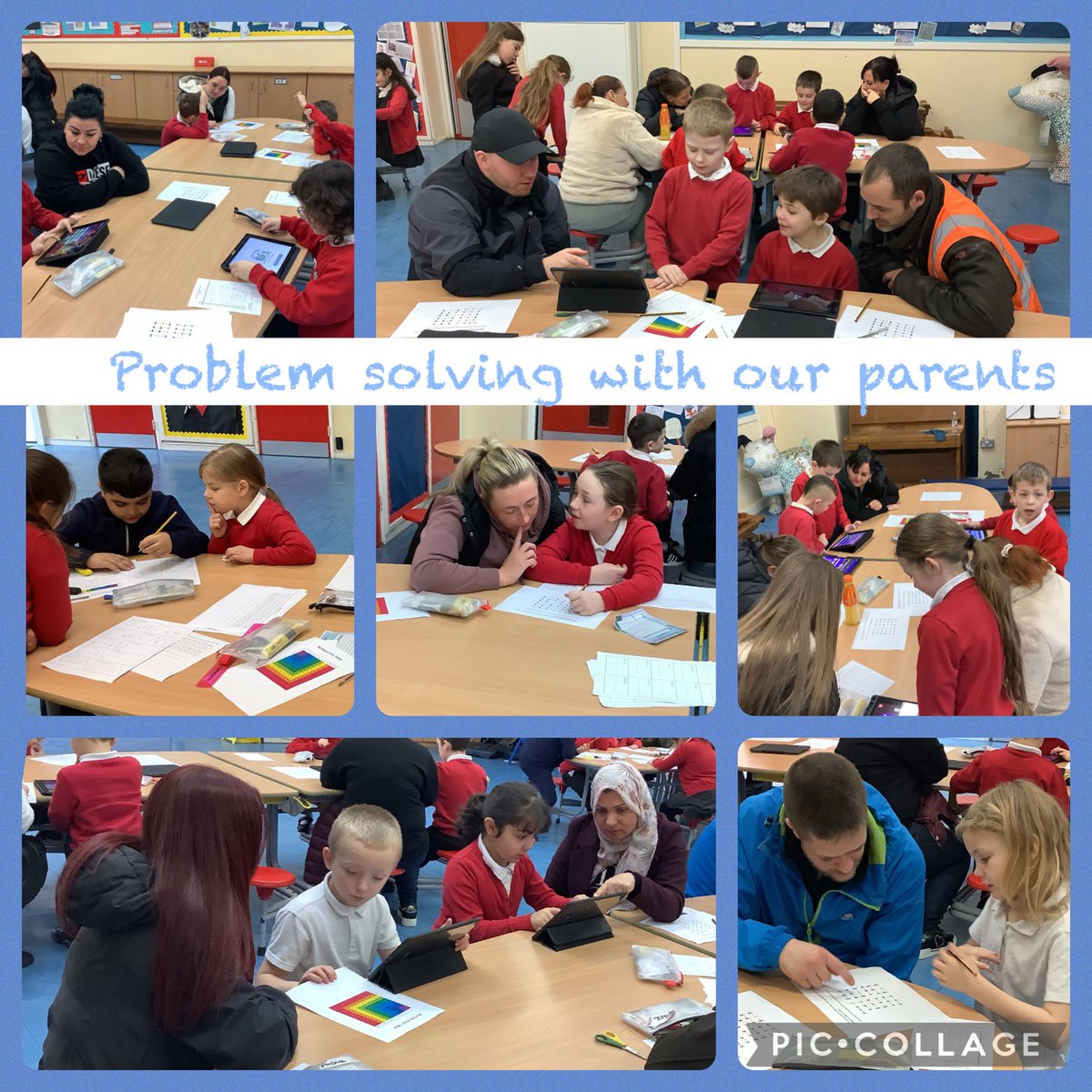 Year 3 had a great problem solving open event #crackthecode #reasoning @MissDoyle_Falla @Miss_Carr_Falla @FallaParkSchool