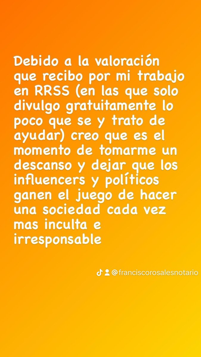 Francisco Rosales⚖️ tweet media