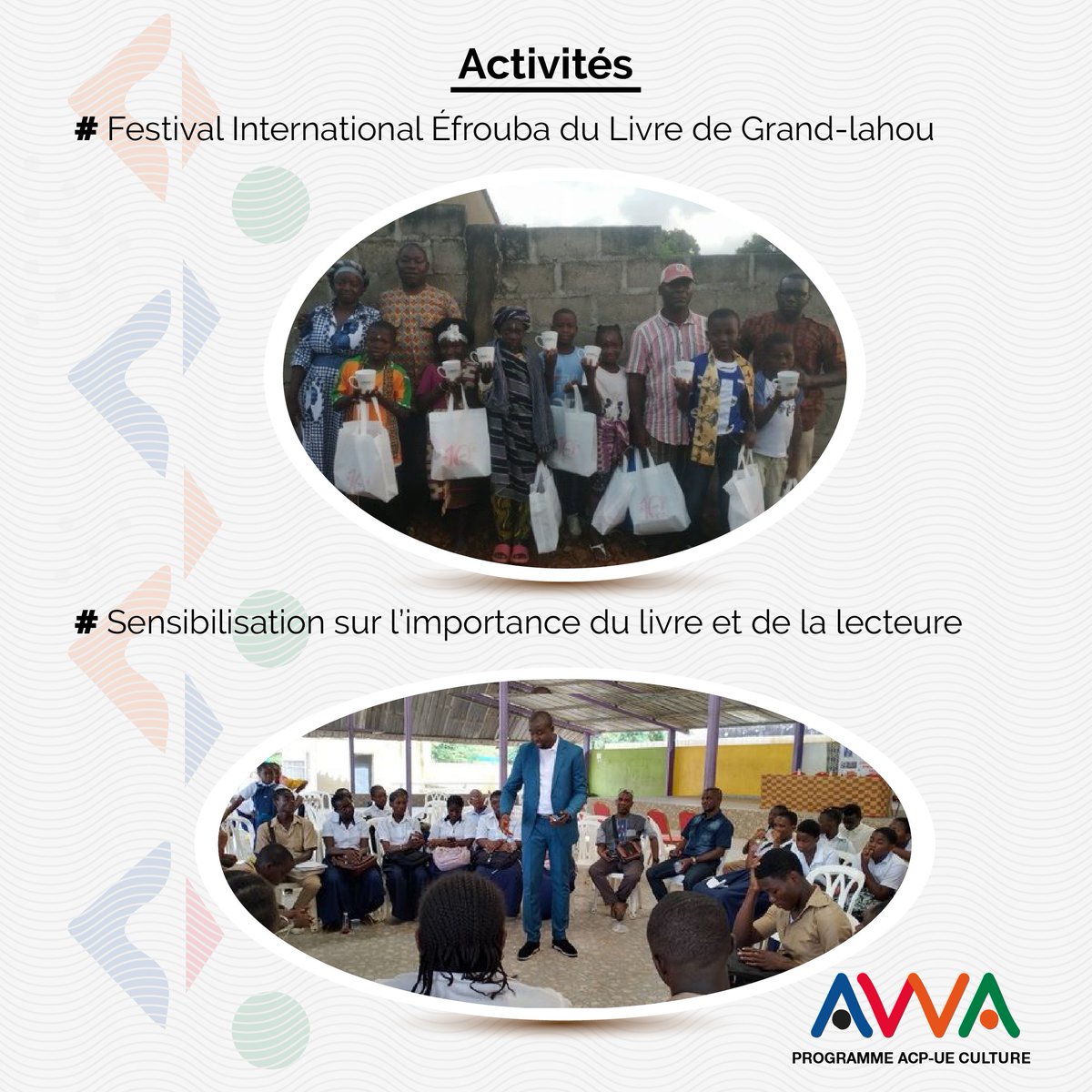 Programme ACP-UE Culture : AWA tweet media