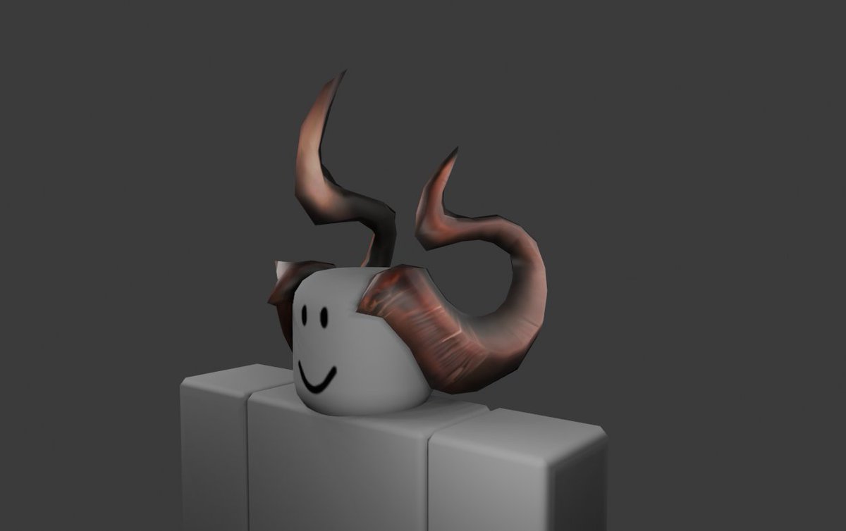 Rat66ugc's tweet photo. Imp Lord Horns.
"If you want the fire of God, you must become the fuel of God."
#ROBLOX #RobloxUGC #RobloxUGCLimitedfree #robloxart #robloxdaybreak #RobloxDev #FreeUgc #RobloxUGCfree #robloxmodel #UGC #ugccreators #robloxblender #UGCprogram https://t.co/PewuWiNEas