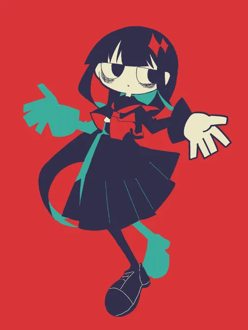 こういう絵、需要ありませんか!!!!!!!!!!!!シンプルだけど意外と見応えあると思うんですけど!!!!!!!!!!!!!!!!!!どうスか!!!!!!!!!!!! 