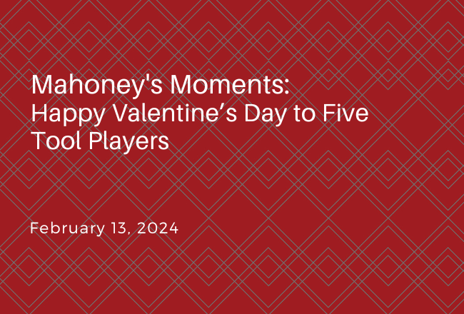 redbrickhill's tweet photo. Valentine’s Day is a time to celebrate the five tool players in your life. Who are they and what are those tools? Read this blog to consider: https://t.co/JanjMY557T #influence #fivetoolplayers #MahoneysMoments https://t.co/0FLJYIsKg4