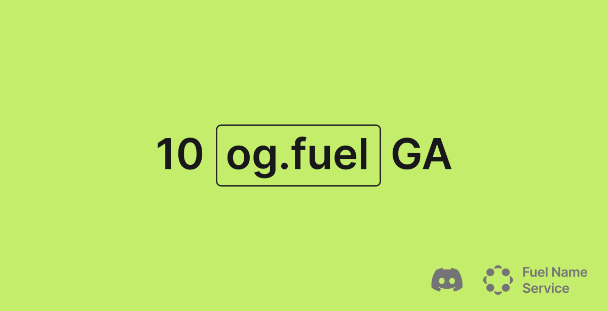Fuel Name Service (FNS Domains) tweet media