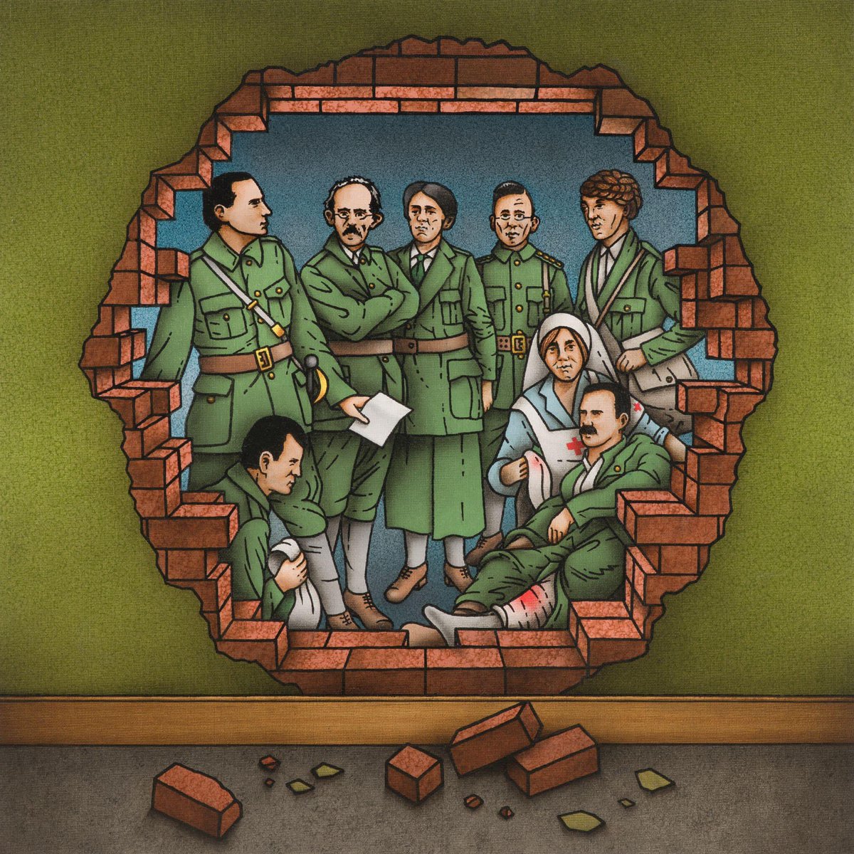 ‘I and my fellow signatories believe we have struck the first successful blow for Freedom. The next blow…will win through. In this belief we die happy.’

📝Thomas J. Clarke, 1916

Enter our Easter Raffle🎟️
msptshop.myshopify.com

Support the campaign to save #MooreStreet