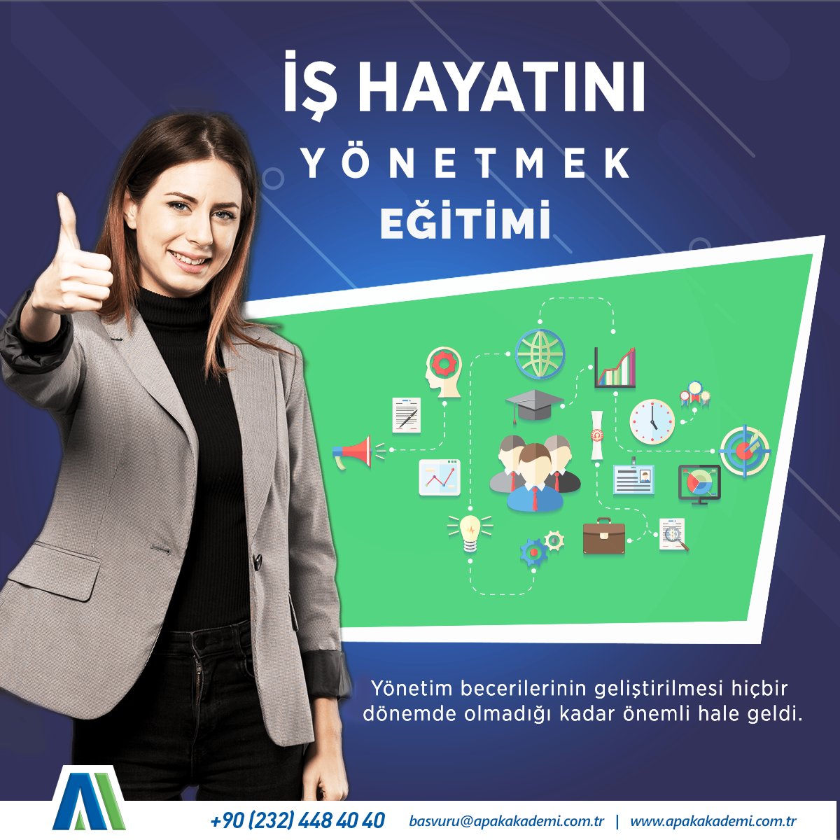 İŞ HAYATINI YÖNETMEK EĞİTİMİ
Yönetim becerilerinin geliştirilmesi hiçbir dönemde olmadığı kadar önemli hale geldi.

apakakademi.com.tr/is-hayatini-yo…

#yönetimbecerileri #işyeriyönetimi #işhayatı #apakakademi