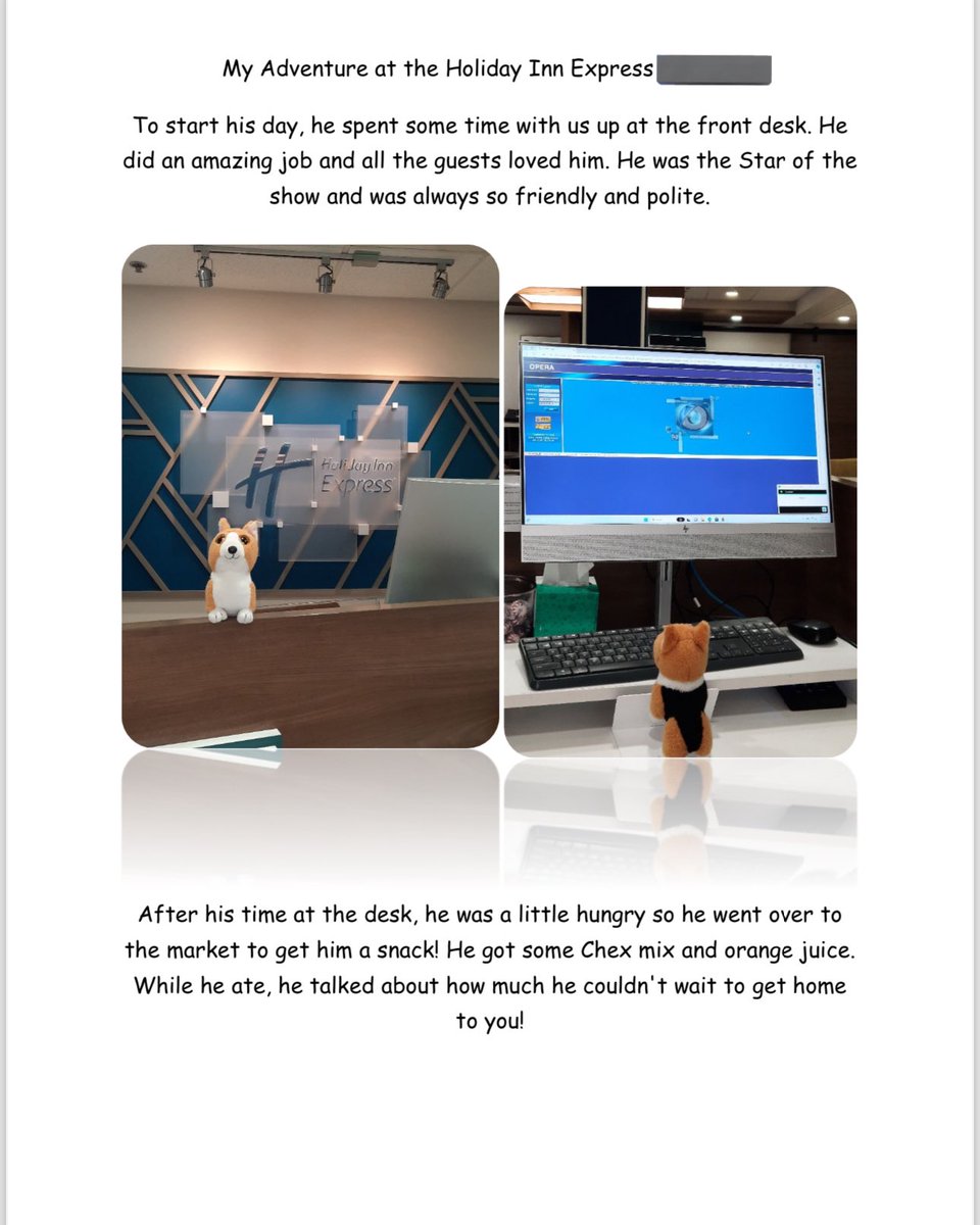 Guy, my toddler left his toy at an @IHGhotels while traveling. We called them, and they said they would get it in the mail for us. This morning I opened my email and had this from them: Please repost and help them get some recognition for awesome customer service!