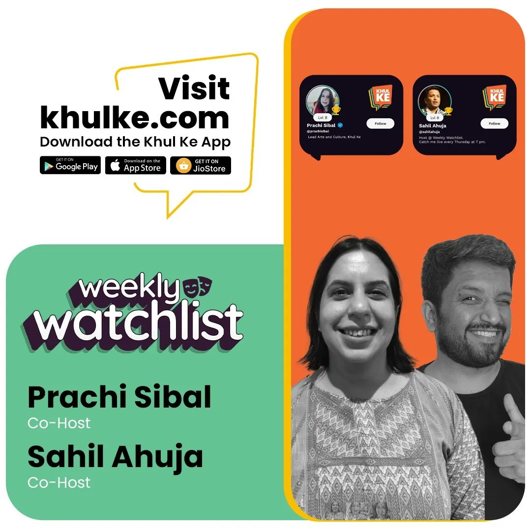 kkroundtables's tweet image. Create your new #WeeklyWatchlist with this set of shows. 

Join our hosts @prachisibal and Sahil Ahuja on 15th February at 7 pm.