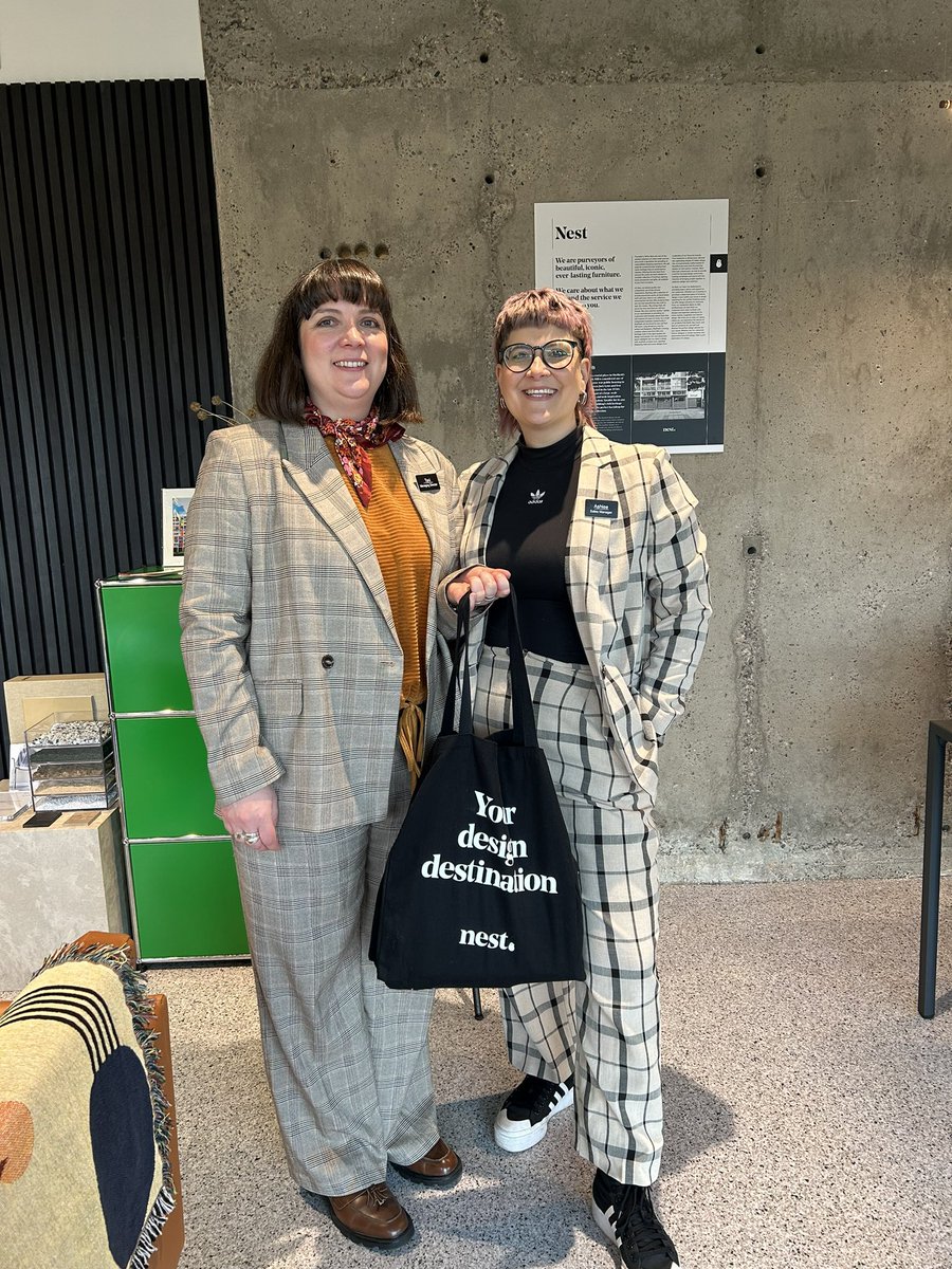 JilltyWhite's tweet photo. Ooo Ericka from @sheffield4c look what you missed too. A fabulous donation from Ashlee and Toni at Nest for your charity event. I’ll drop it off to you. 
@bagitdontbinit do you recognise the bag? Ps I got one too! https://t.co/COGR8H5Uil
