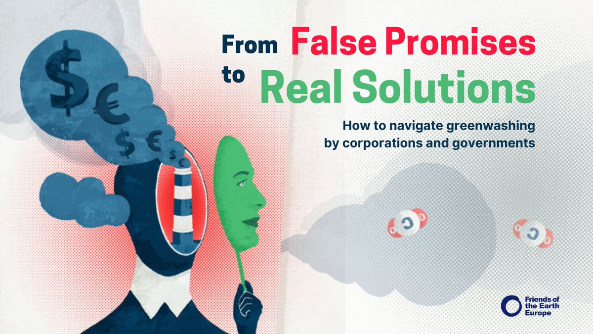 foeeurope's tweet photo. 🔍Don't get lost in the maze of greenwashing!

Our 🆕 guide helps you cut through the glossy marketing &amp; expose false promises like #carbonfarming, #NewGMOs, #labmeat

It's high time for REAL solutions to the biodiversity &amp; #ClimateCrisis 🌍

Check it out👉https://t.co/TQktOY7Tqu https://t.co/GC0K8cEQdY