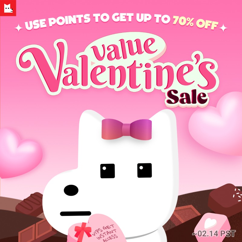 📣𝗩𝗔𝗟𝗨𝗘-𝗡𝗧𝗜𝗡𝗘'𝗦 𝗦𝗮𝗹𝗲 📣Now is your chance to use your points and get up to 𝟳𝟬% 𝗢𝗙𝗙! 𝗩𝗜𝗣𝗦 get instant access to the deal!💗

⏰~2/14 PST
🎀Check out the Event👉🔗bit.ly/tw_vdeal

#ValentinesSale #LezhinUS #LezhinComics