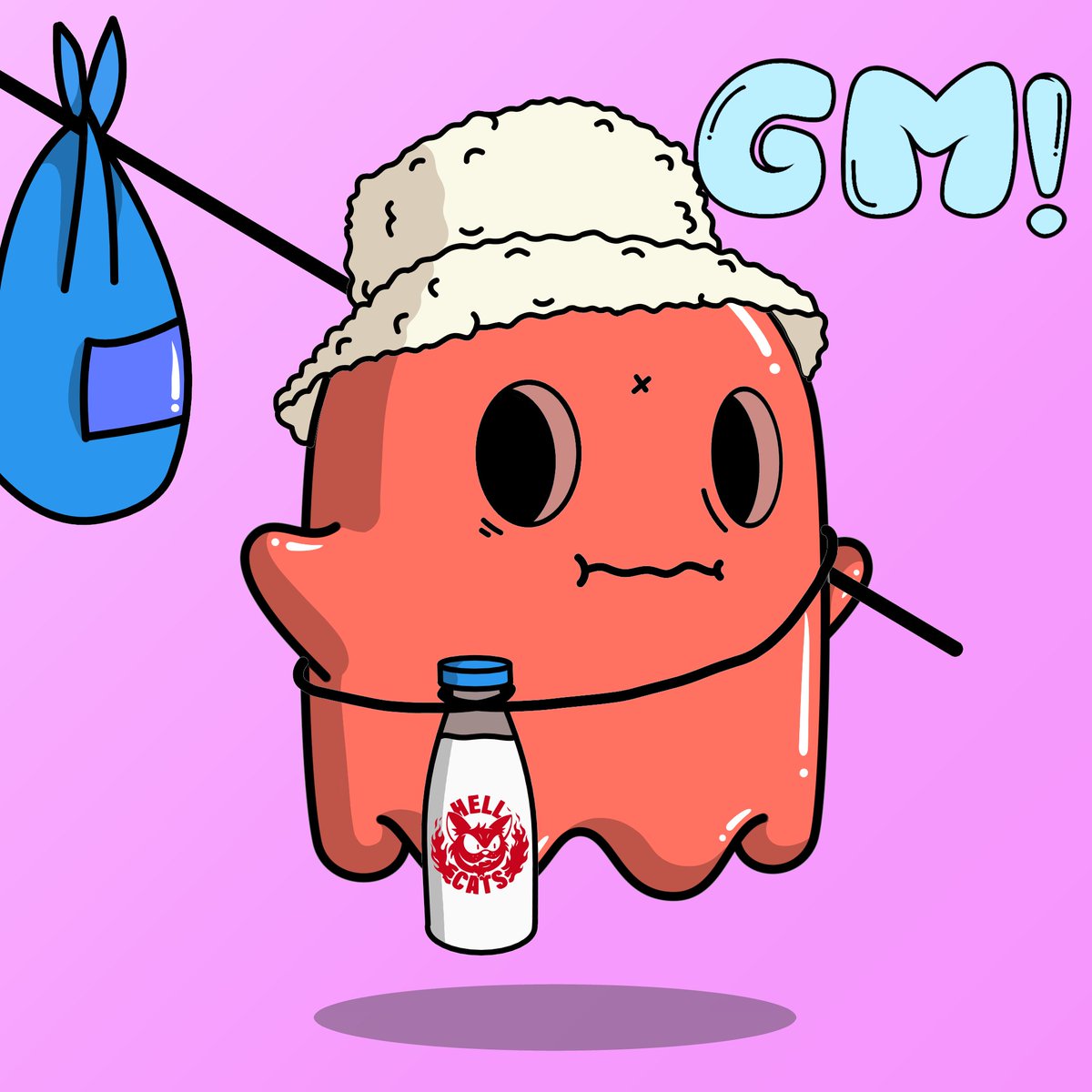 GM folks! 

Ghosties is 27% minted!! 557/2000!

app.komet.me/nfts/Ghosties_…

We are a good vibes community, with plenty a focus on independant artists on Polygon! Come join in the chats, games and art comps we host! Always prizes to go around 💜