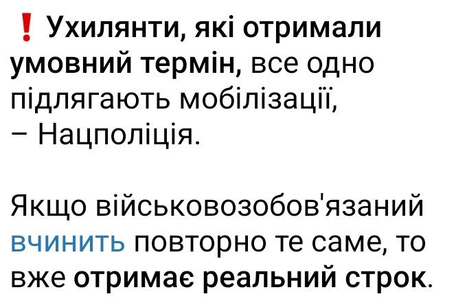 З якого вони вже вирішують, хто підлягає, а хто ні? Мєнти і є самі натуральні ухилянти.Подміну понять якась голова зелена впихнула у простір.