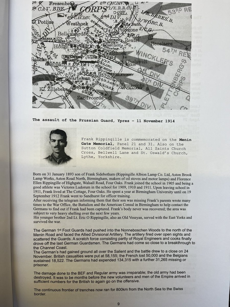 🏉SENIOR RUGBY TOUR DAY 6🏉

On our final fully day, we will be visiting the WW1 battlefields in Ypres. Here there were 5 battles during WW1, in which many Old Veseyans fought. The Senior squad will be laying wreaths and paying their respects today. 

#BVGSSport <a href="/BVGS1527/">Bishop Vesey's Grammar School</a>