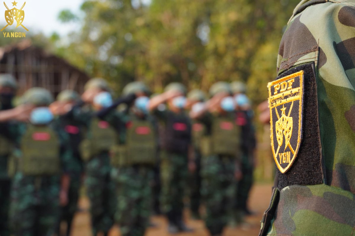 The Yangon Command of the National Unity Government said it had received thousands of applications to join the People’s Defense Force within 12 hours of opening applications after the regime enforced the conscription law on Feb. 10. #WhatsHappeningInMyanmar