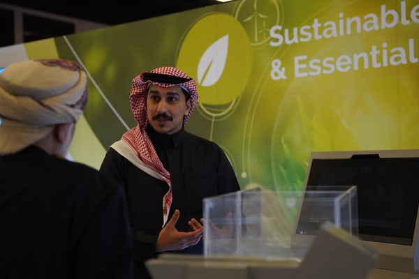 Exploring the future of water management with Mohammed Alomari, our Ph.D. Student at #KAUSTFutureForum. Dive into his insights on decentralized wastewater treatment & reuse, shaping a sustainable path towards #SaudiVision2030 and #SDG6. #Innovation #Sustainability