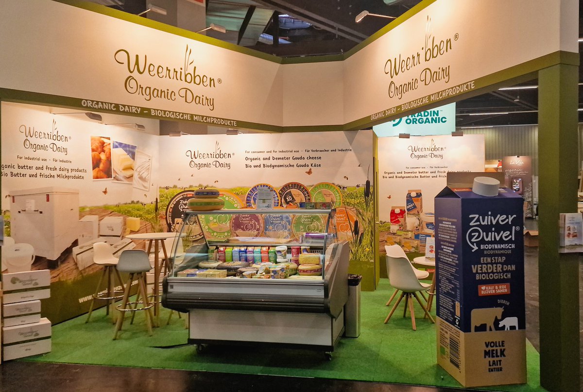 Bezoek ons tijdens de Biofach (hal 5 stand 215).
Visit us during Biofach (hall 5-215)
#biofach2024 #BIOFACH #BIOFACHVIVANESS #Butter #cheese #organicdairy #Milchproducte #organic #Käse #dairy #Gouda #bio #dairyproducts #Demeter