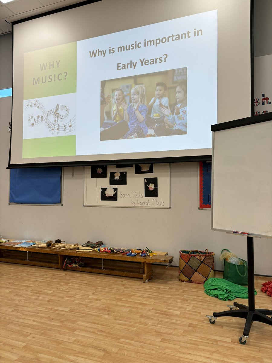 What a fantastic training session on Music in Early Years yesterday, kindly hosted by @DinningtonFirst. A massive thank you to @ClaireTustin for sharing such wonderful songs and activities 🎶🎵
