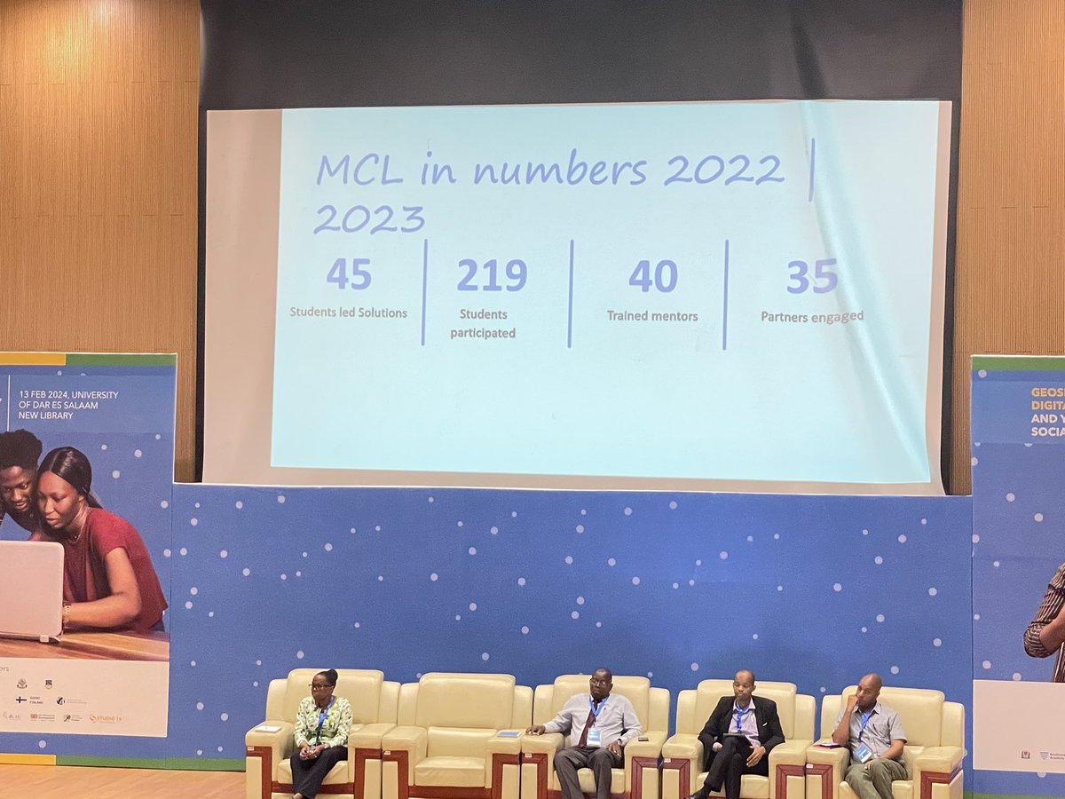brompo's tweet photo. MCL in numbers
The MCL Model has been experimented with multiple Universities in#Tanzania where students follow a more multidiscplinary and multistakeholder approach into problem solving
Engaging straight with problem owners
#GeoICT4e #GeoICT4eSymposium https://t.co/GhT6I4Ppz6