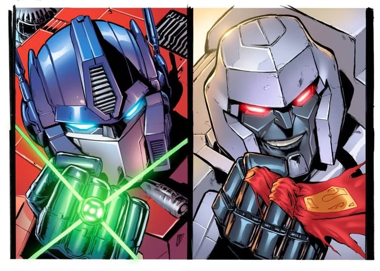 Every day I randomly remember how the new 52 caused us to miss a JL/Transformers crossover.
We could have had Optimus as a Lantern, Diana's plane becoming a transformer, a Batformer.....and all of it drawn by the legend Phil Jimenez.