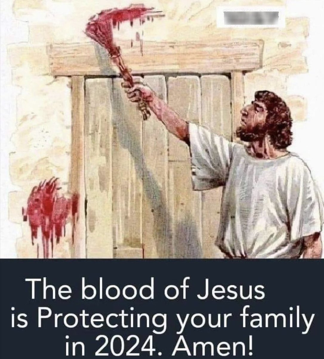 And the blood shall be to you for a token upon the houses where ye are: and when I see the blood, I will pass over you, and the plague shall not be upon you to destroy you, when I smite the land of Egypt. - Exodus 12:13