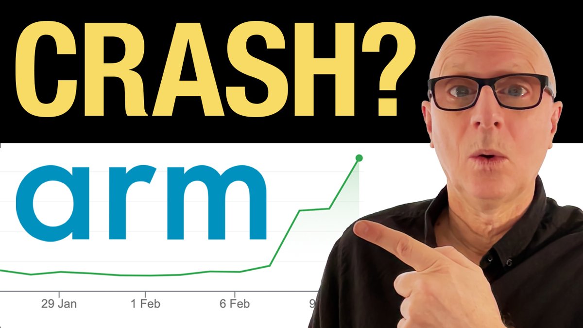 Will ARM Holdings Stock Crash? My Thoughts on $ARM youtu.be/93M94NpBVk8