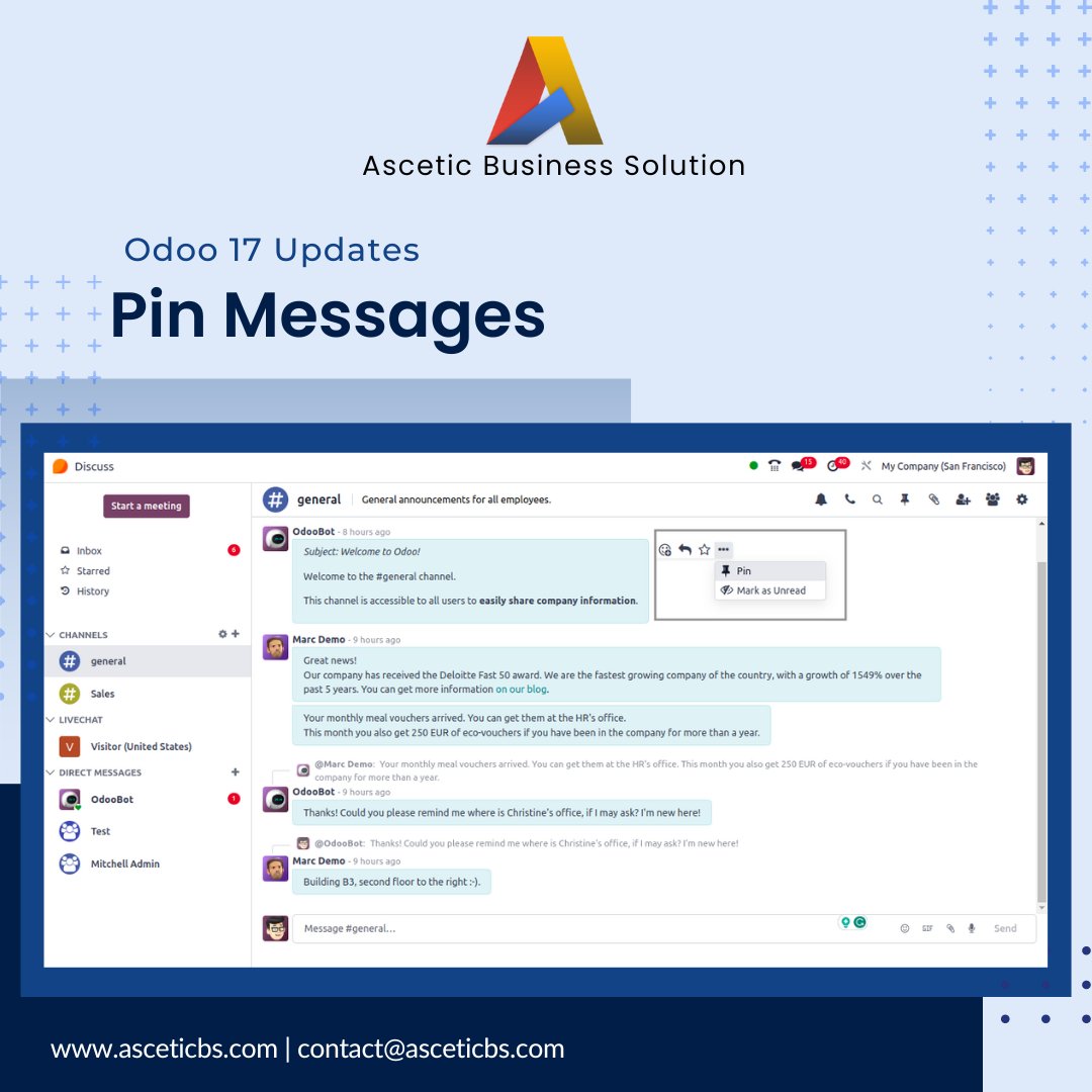 AsceticBs's tweet photo. #odoo17newfeature #odooupdate #contactus #odooimplemention #odoov17 #odoocustomization #oxp #odoodevelopment #odooconsultancy #asceticbs https://t.co/hEwJbE6QuE