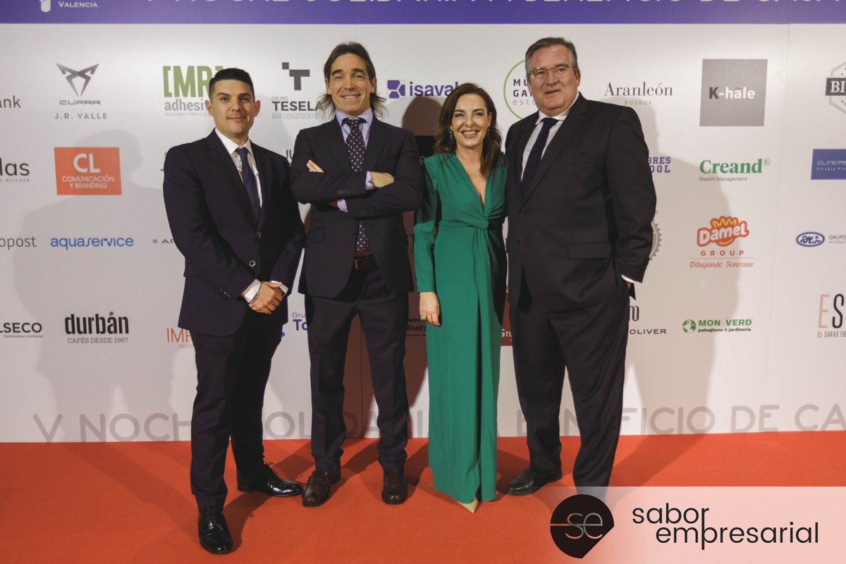 📸El viernes tuvimos el placer de asistir a la V noche solidaria de <a href="/SaborEmpresari1/">Sabor Empresarial</a> para apoyar este evento solidario que tenía por objetivo recaudar fondos para <a href="/CasaCaridadOng/">Casa Caridad</a> y que reunió a 300 personas del sector empresarial en <a href="/westinvalencia/">The Westin Valencia</a>, ¡logrando recaudar 27.000€!👏🏻