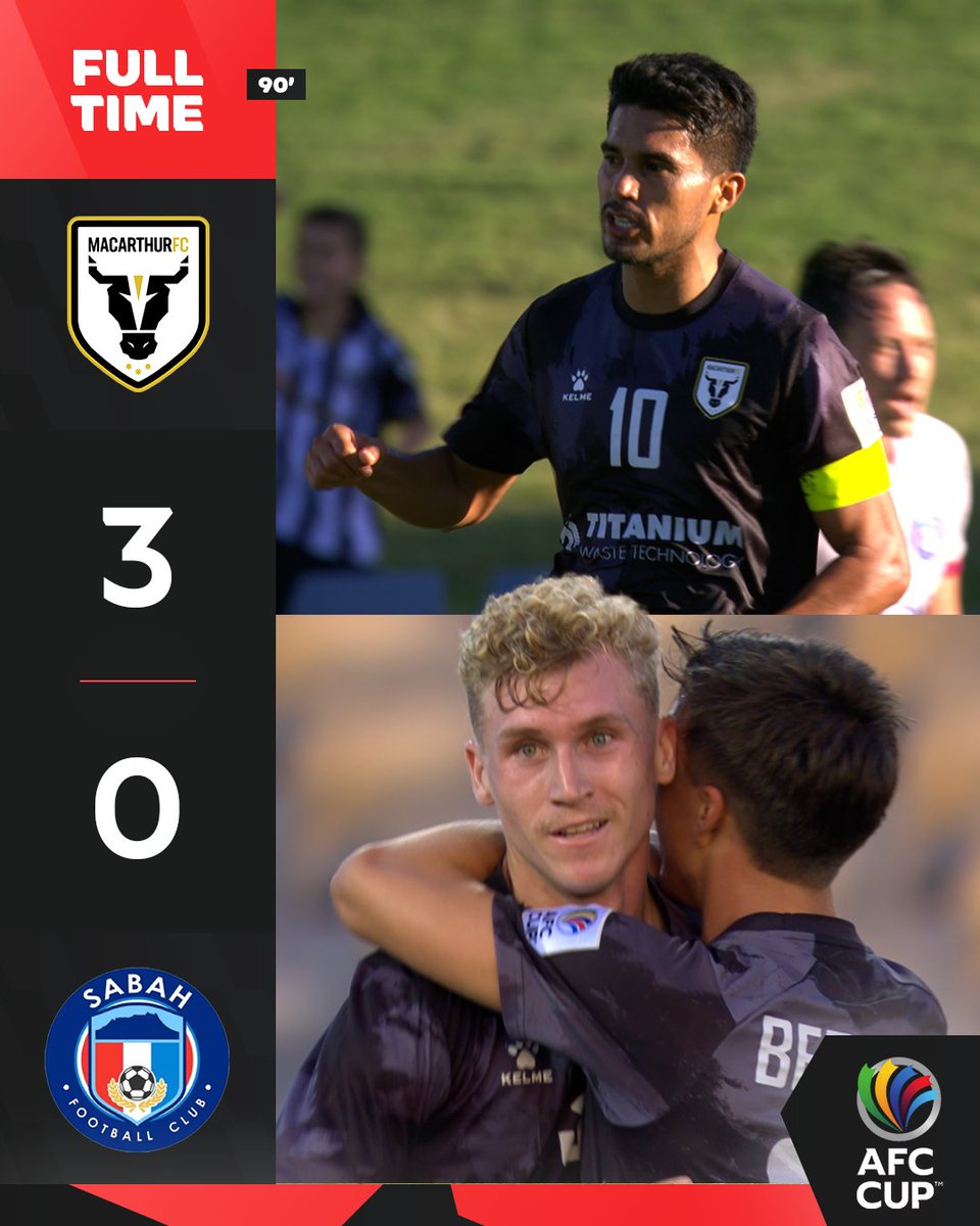 .@mfcbulls book their ticket to the AFC Cup Zonal final thanks to a two goal masterclass from one of their young guns 🐮🔥 Jed Drew’s brilliant brace headlines a commanding win against Malaysian outfit Sabah FC 📰 Match Report + Highlights: bit.ly/3UESeie #AFCCup