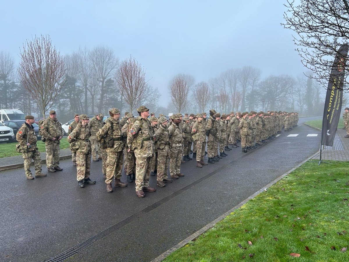 A Company - LNR ACF (@acoy_lnr) on Twitter photo A Company took part in Exercise Viking, held at Yardley Chase CTC 9th to 11th Feb 24. Everything from ACS Basic SAA and Shooting, 1 Star, 2 Star and 3 Star Fieldcraft and 2 Star First Aid Course. <a href="/LNRACF/">LNR Army Cadet Force</a> A Company took part in Exercise Viking, held at Yardley Chase CTC 9th to 11th Feb 24. Everything from ACS Basic SAA and Shooting, 1 Star, 2 Star and 3 Star Fieldcraft and 2 Star First Aid Course. <a href="/LNRACF/">LNR Army Cadet Force</a>