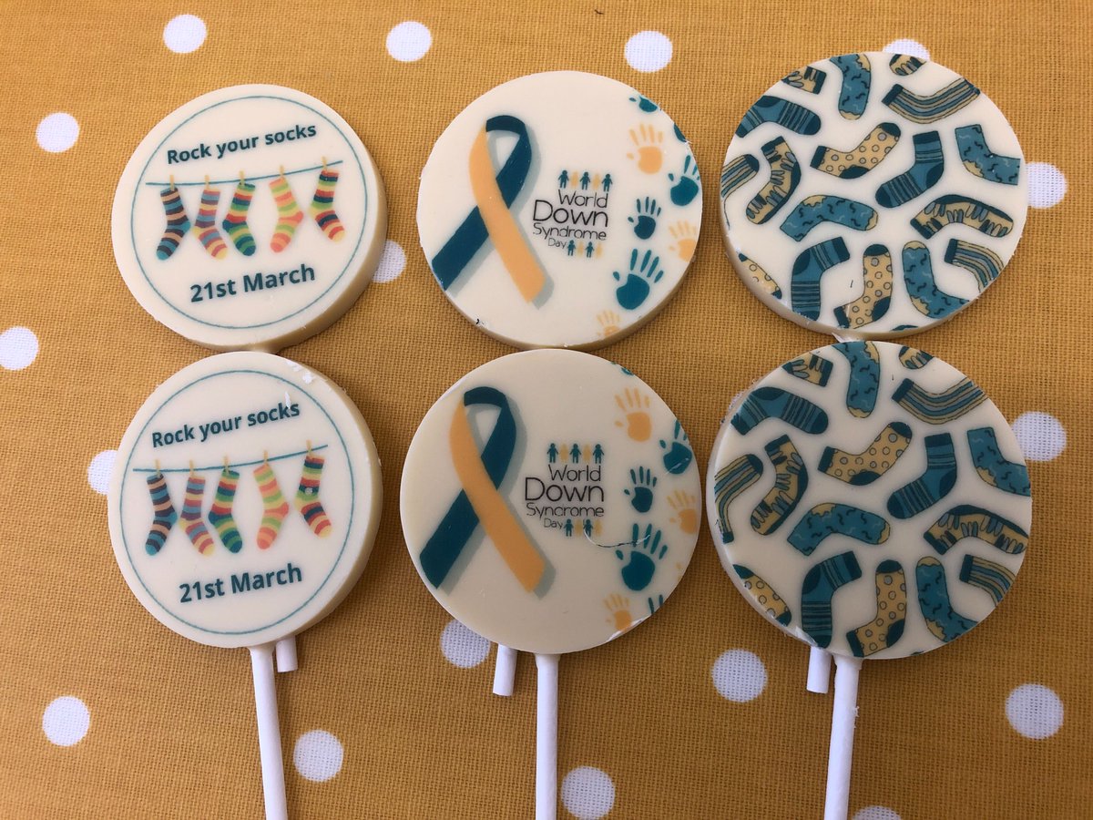 Down Syndrome Day - Thurs, 21st March

Do you know an incredABLE person who has Down Syndrome? incredABLE-y made have created a bespoke range of Belgian chocolate lollies to mark the occasion – why not place an order to celebrate the day with them?

Email: made@incredable.org.uk
