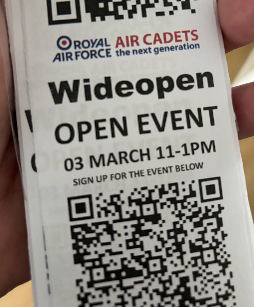 Excited to see lots of new Cadets joining us in March!