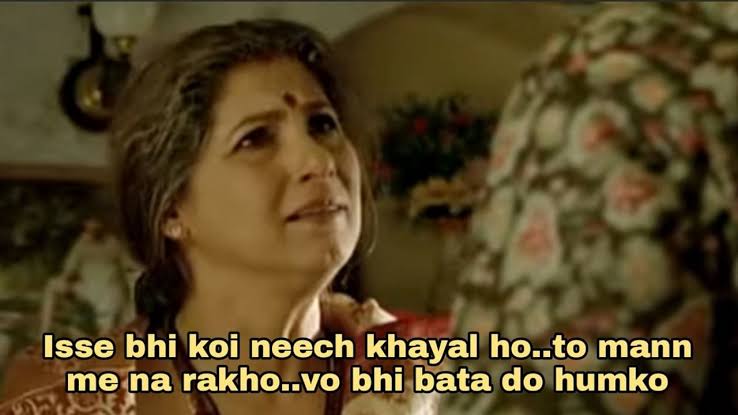 ama_joking's tweet photo. My mother to me when I thought of taking drop after the #JEEMains2024 results got announced 🫣 https://t.co/rD81PjpRqI