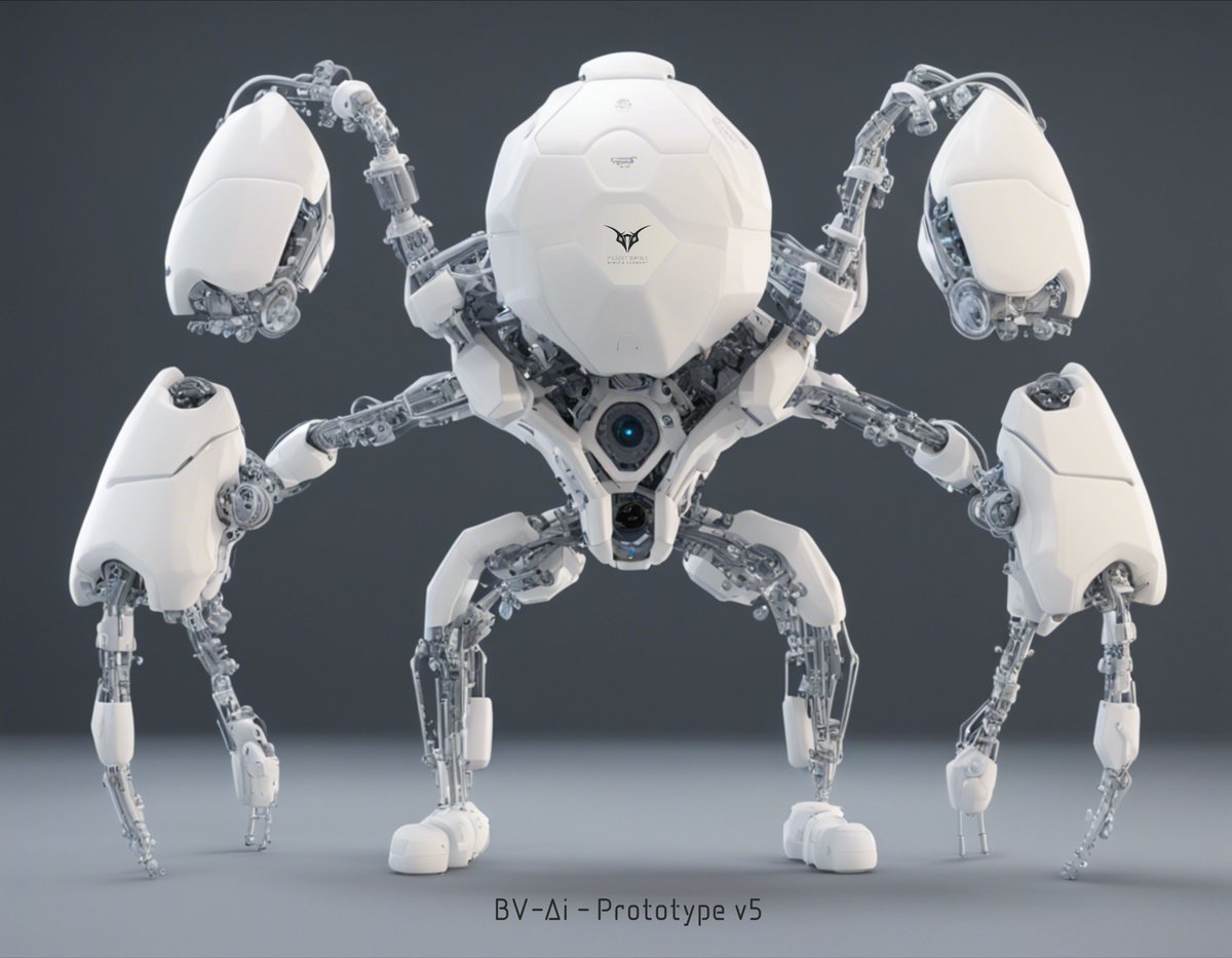 Redefining Human Augmentation <BV-Ai - prototype 5> project-bumble.medium.com/unveiling-the-… Project Bumble — mimic & augment represents a monumental leap forward in human augmentation, fueled by a convergence of groundbreaking technologies and visionary innovation.