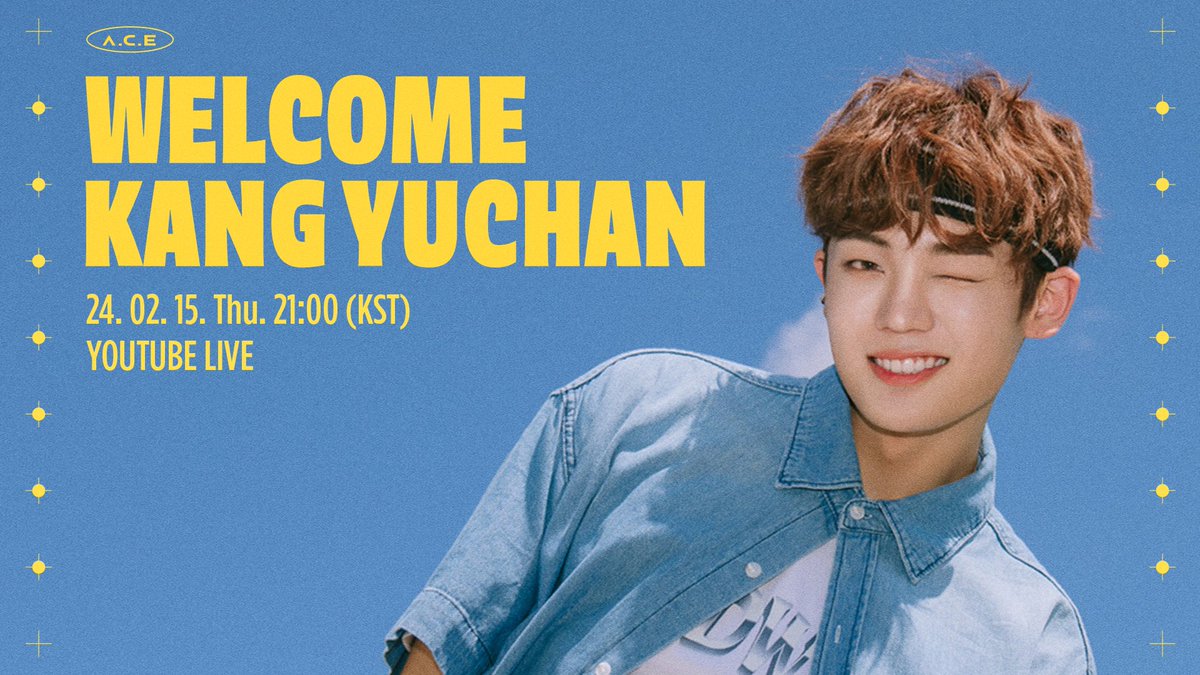 [📢]

Welcome back KANGYUCHAN 🐶

┌────····…‥ㆍ‥…····────┐
├-·♠♤♠ 에이스 막둥이까지
                  모두 전역 완료 ♣♧♣·-    ┤
└────····…‥ㆍ‥…····────┘

vo.la/ZDyBU

유찬이 보고 싶었던 초이들 다 드루와 🫶🏻

• 2024. 02. 15(Thu)