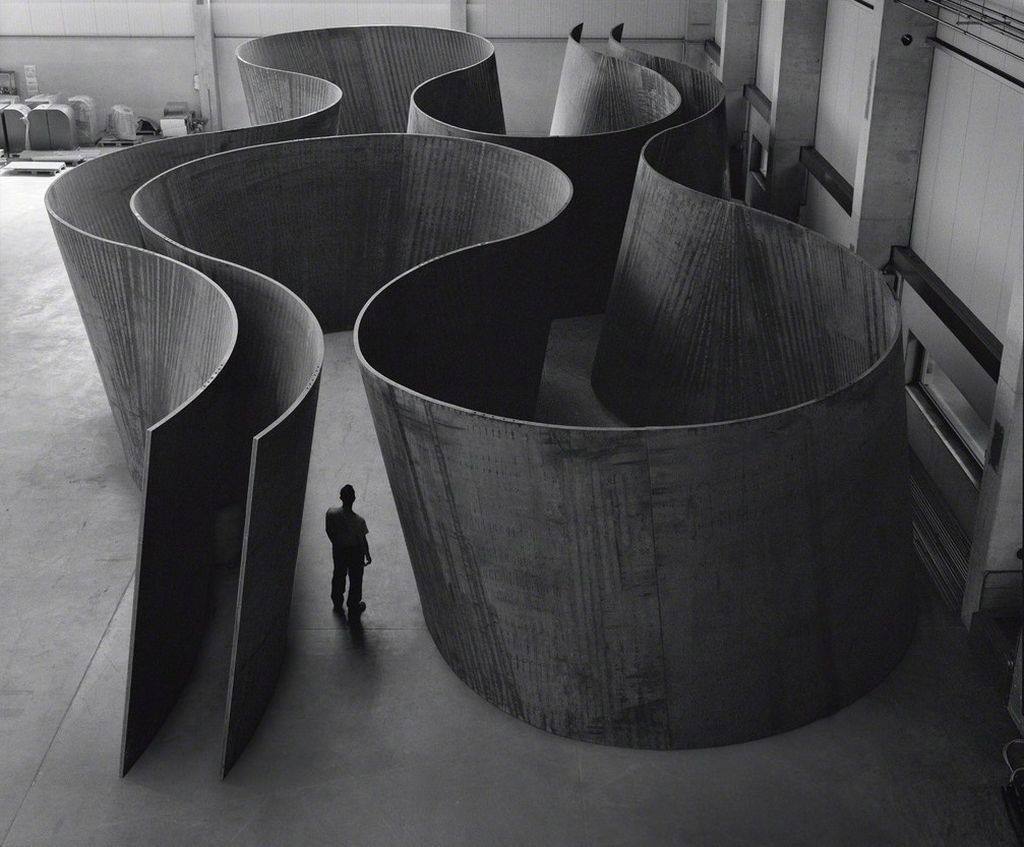 #fotodelgiorno: #RichardSerra, Inside Out, 2013 foto di Lorenz Kienzle