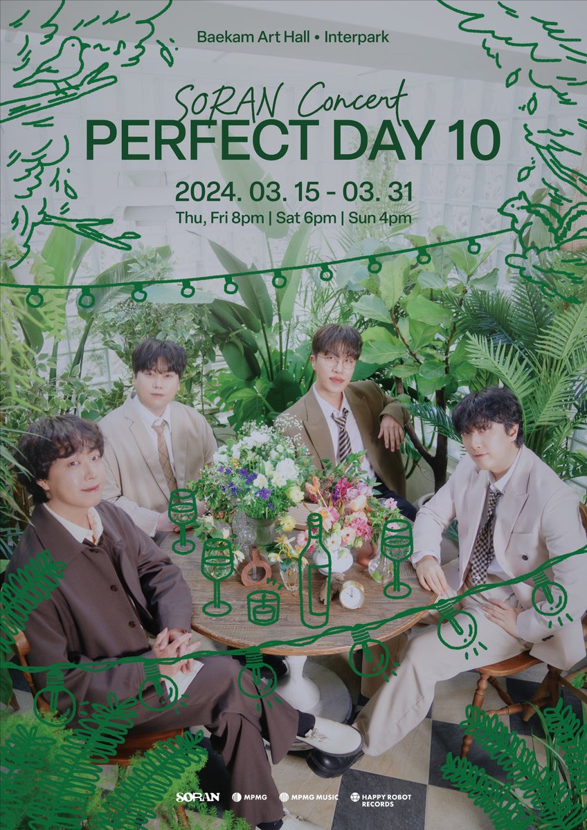 band_SORAN's tweet photo. 10주년을 맞아 10일간 더욱 특별하게 펼쳐질 소극장 장기 공연 <Perfect Day 10>
소란이 자랑하는 최고의 브랜드 콘서트를 느껴보세요.

🌱𝘚𝘖𝘙𝘈𝘕 𝘊𝘰𝘯𝘤𝘦𝘳𝘵 𝗣𝗲𝗿𝗳𝗲𝗰𝘁 𝗗𝗮𝘆 𝟭𝟬🌱

• 일시 : 2024년 3월 15일(금) -  31일(일) / 목, 금 8PM / 토 6PM / 일 4PM
• 장소: 백암아트홀 https://t.co/41TcyLpG2p