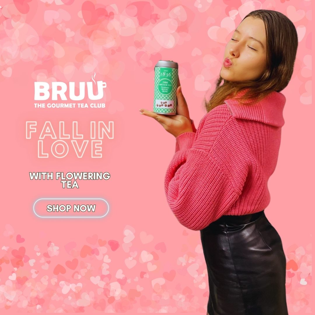 Happy Valentines day from BRUU. Gift your loved ones tasty tea this year! We hope you all have a love filled day 💖🥰 #ValentinesTea #TeaLovers #ValentinesGift #TeaTime #TeaAddict