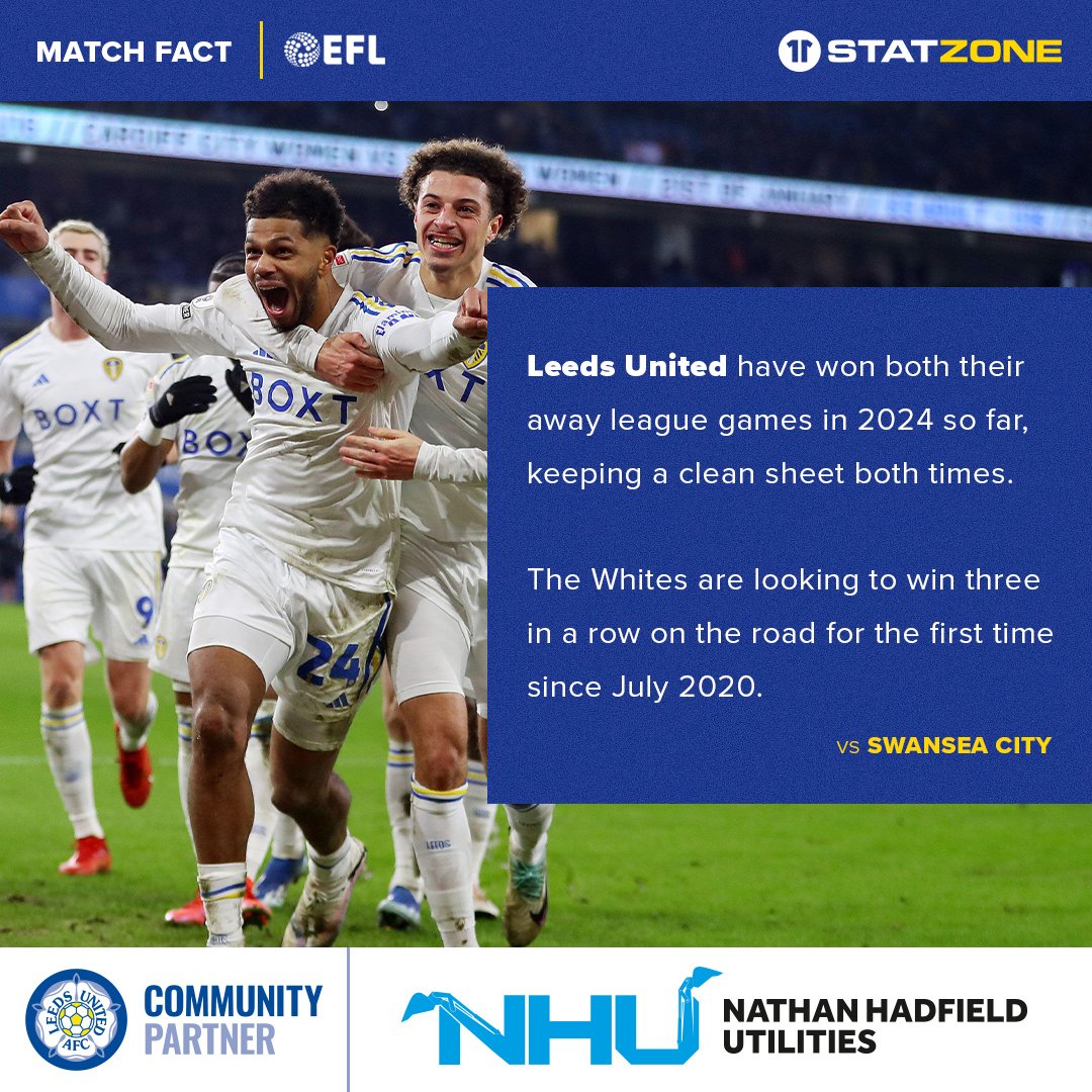 Leeds United StatZone tweet media