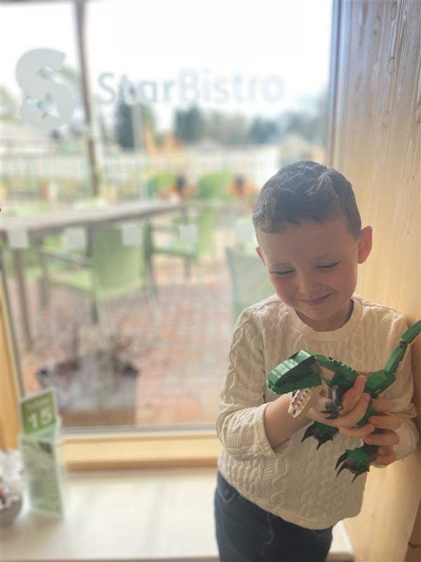 Looking for a cost-effective way to keep the kids entertained. Pop into StarBistro between 9am - 3pm today and Friday 16 Feb and enjoy our lego kits for diners - roarsome #halfterm  fun! <a href="/visitchelt/">VisitCheltenham</a>