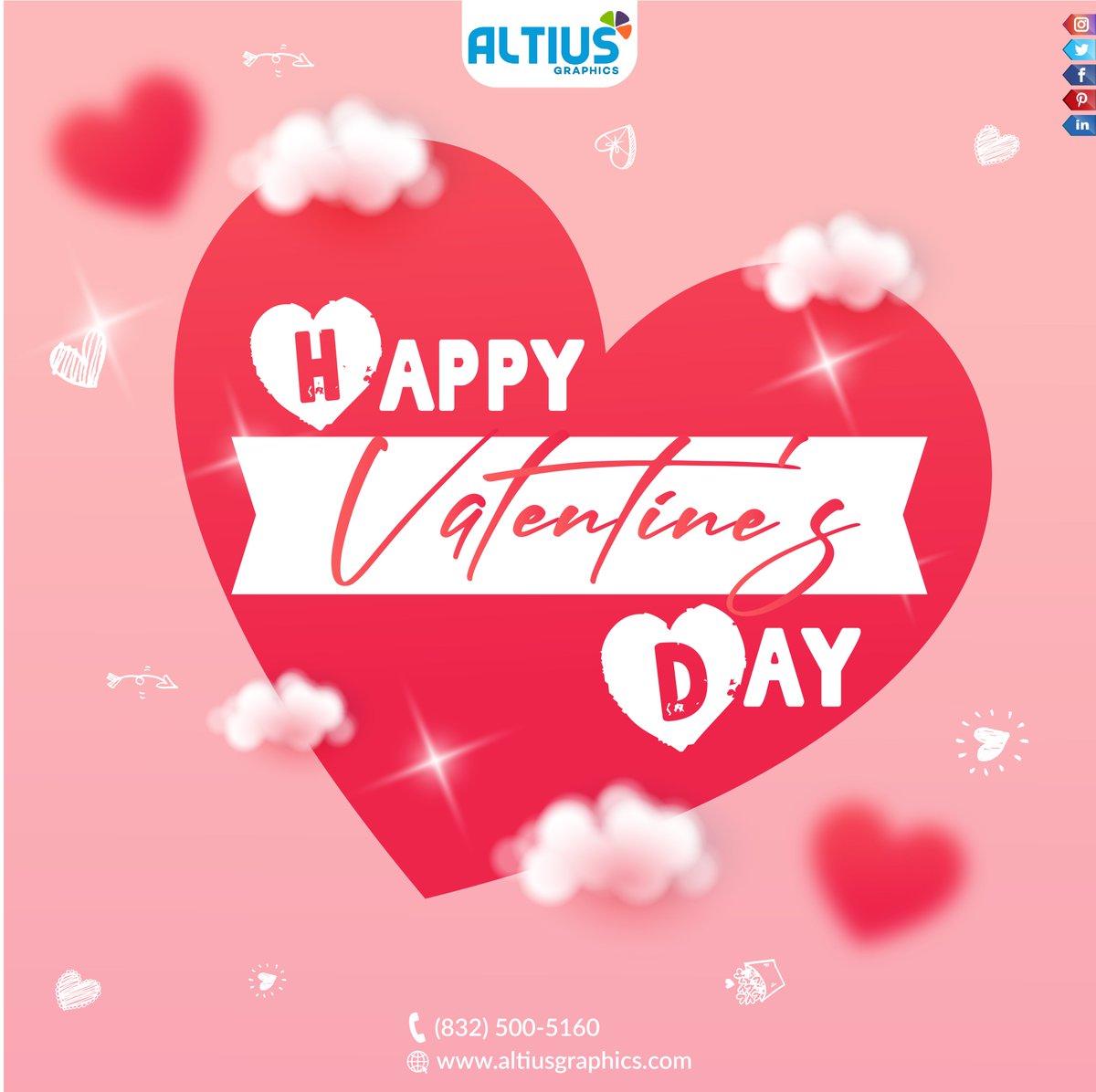 AltiusGraphics's tweet image. Love is in the pixels! 🩷 This Valentine&apos;s Day, let&apos;s celebrate the art of connection and creativity with #AltiusGraphics!

#ValentinesDay #CreativeConnection #ValentinesDay2024 #vday #happyvalentinesday #heart #happyvalentine #ValentinesDay #Houston #TX